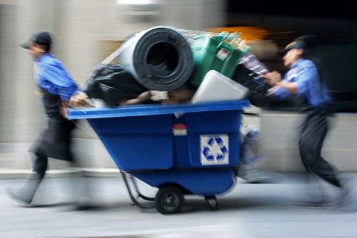 Expert staff managing office clearance in Surbiton