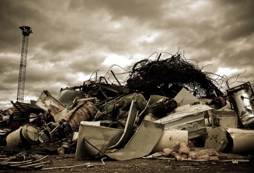 Recycling process in Surbiton